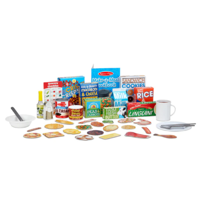 Melissa And Doug Deluxe Kitchen Collection Cooking & Play Food Set