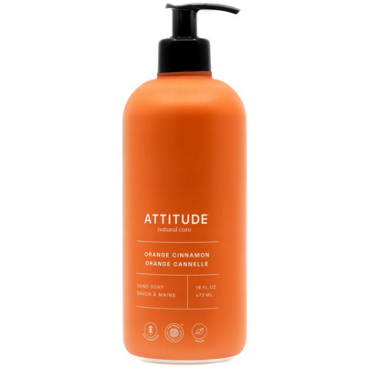 ATTITUDE Orange Cinnamon Hand Soap