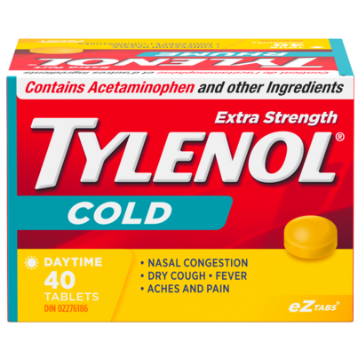 Tylenol Cold Extra Strength Daytime EZ Tabs
