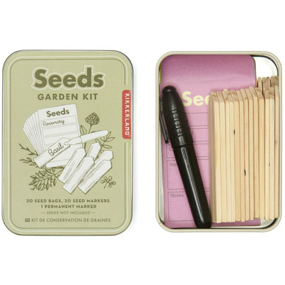 Kikkerland Seeds Garden Kit