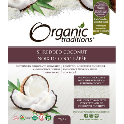 Organic Traditions Shredded Coconut