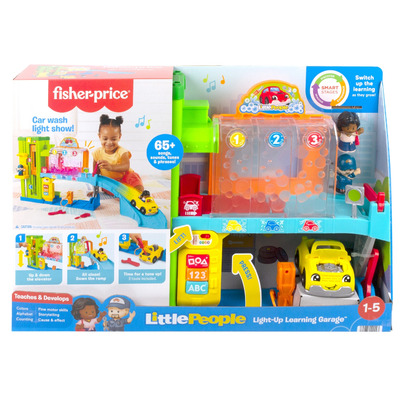 Fisher-Price Little People Light-Up Learning Garage