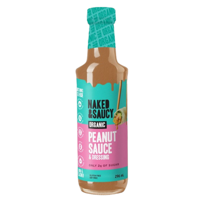 Naked & Saucy Organic Peanut Sauce & Dressing