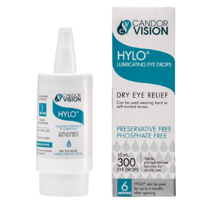 CandorVision HYLO Lubricating Eye Drops