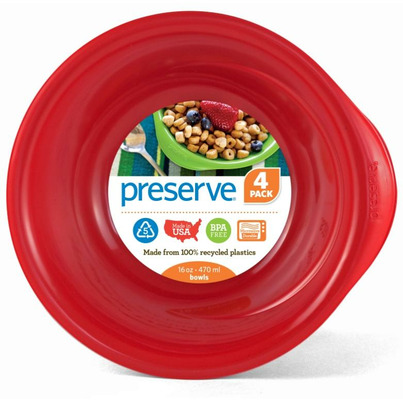 Preserve Everyday Bowls Pepper Red