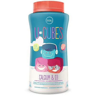 SISU U-Cubes Calcium And D3 Gummies