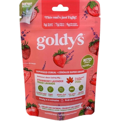 Goldy's Superseed Cereal Strawberry Lavender