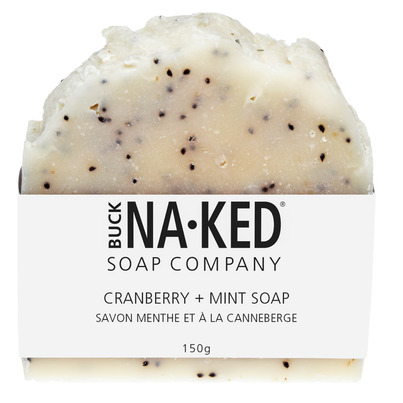 Buck Naked Soap Company Cranberry & Mint Soap