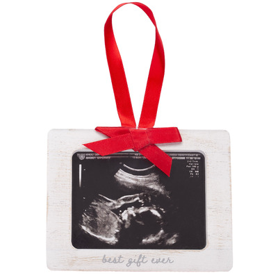 Pearhead Best Gift Ever Sonogram Ornament