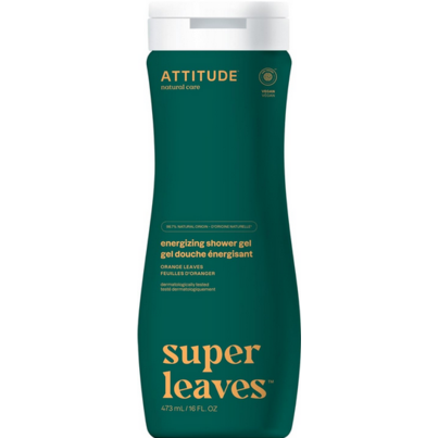 ATTITUDE Super Leaves Natural Shower Gel Energizing