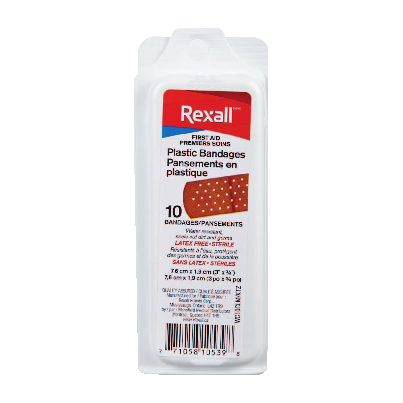 Rexall Plastic Bandages Travel Size