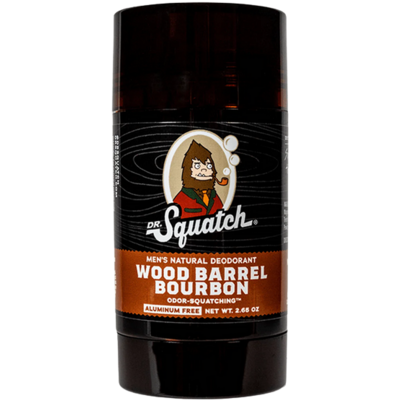 Dr. Squatch Men's Deodorant Wood Barrel Bourbon