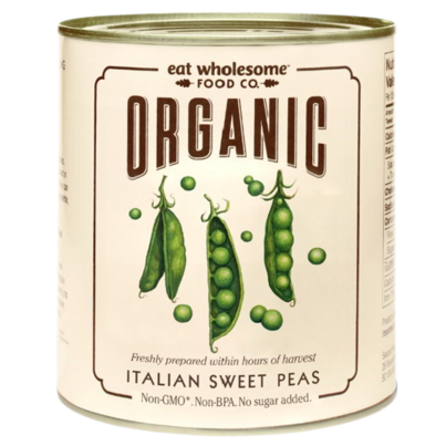 Eat Wholesome Organic Italian Sweet Peas