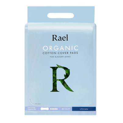 Rael Organic Cotton Cover Pads For Bladder Leaks Ultimate