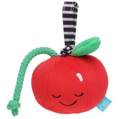 Manhattan Toy Mini Apple Farm Pull Musical Take Along Toy Cherry