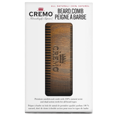 Cremo Dual-Sided Beard Comb