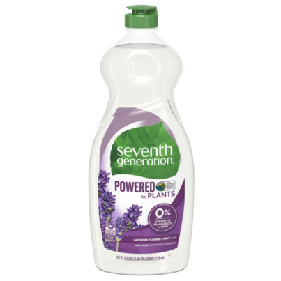 Seventh Generation Dish Soap Liquid Lavender Flower & Mint