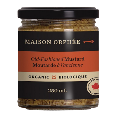 Maison Orphee Organic Old Fashioned Mustard
