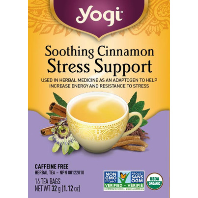 Yogi Organic Tea Soothing Cinnamon Stress Support