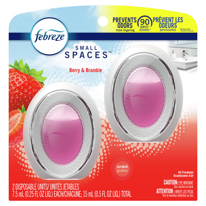 Febreze Small Spaces Air Freshener 2-Pack Berry & Bramble