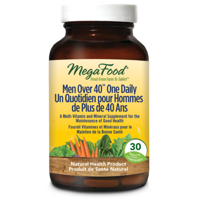 MegaFood Men Over 40 One Daily Multi-Vitamin