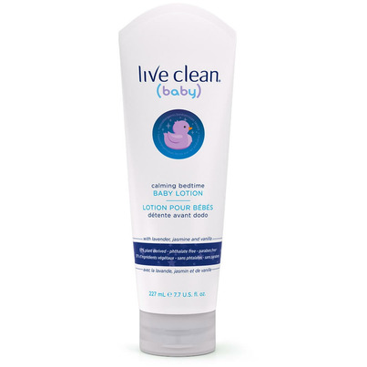 Live Clean Baby Calming Bedtime Lotion