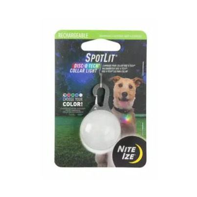 Nite Ize SpotLit Disco-O Tech Rechargeable Collar Light