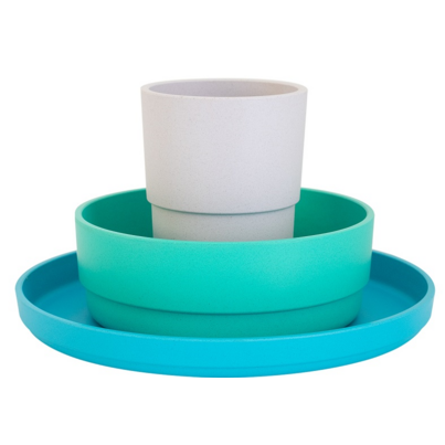 Bobo&boo Lagoon Plant Based Dinnerware Set