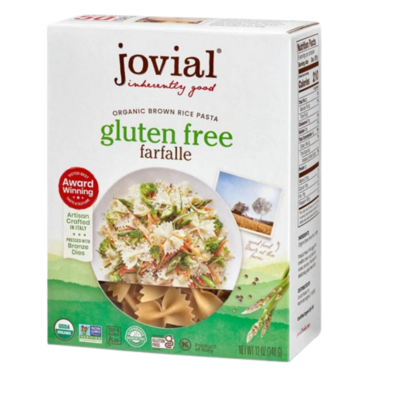 Jovial Brown Organic Rice Pasta Farfalle