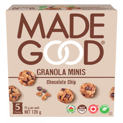 MadeGood Granola Minis Chocolate Chip