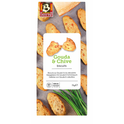 Buiteman Gouda & Chive Oven Baked Biscuits