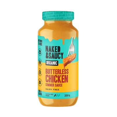 Naked & Saucy Organic Butterless Chicken Simmer Sauce