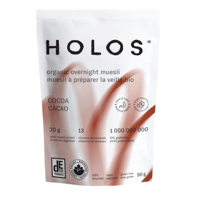 HOLOS Organic Overnight Muesli Cocoa