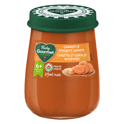 Baby Gourmet Organic Jar Carrots & Ancient Grains