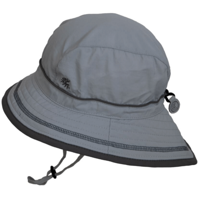 Calikids Quick-Dry Bucket Hat Extra Wide Brim Harbor Grey