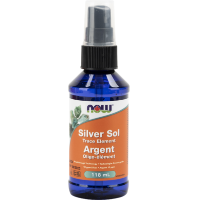 NOW Foods Silver Sol Elemental Silver Liquid Spray