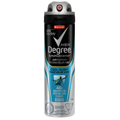 Degree Men Cool Rush Dry Spray Antiperspirant