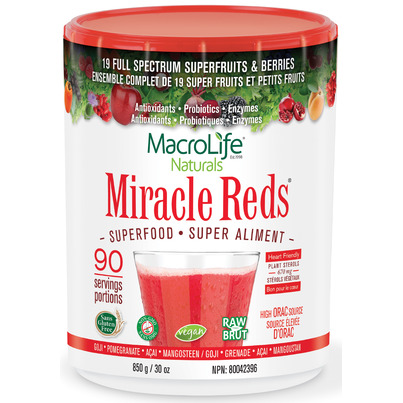 MacroLife Naturals Miracle Reds Cardio Antioxidant Superfood