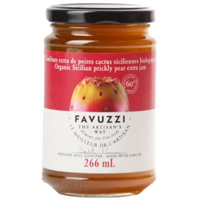 Favuzzi Organic Sicilian Prickly Pear Extra Jam