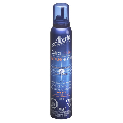 Alberto European Extra Hold Unscented Styling Mousse