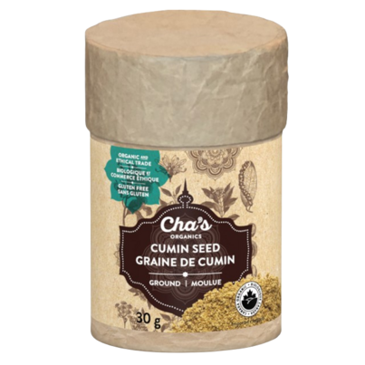 Cha's Organics Ground Cumin Seed