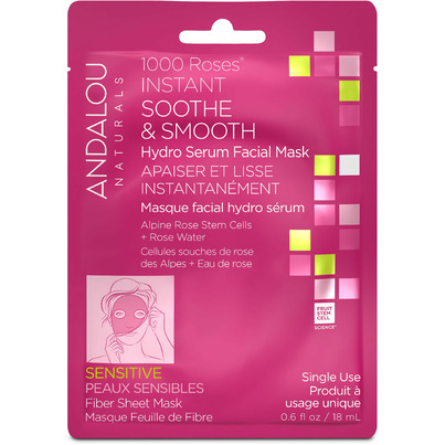 ANDALOU Naturals 1000 Roses Instant S & S Sheet Mask