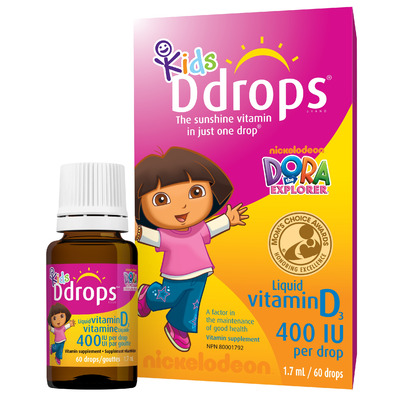Kids Ddrops Liquid Vitamin D3 400 IU