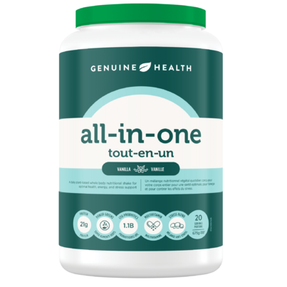 Genuine Health All-in-one Plant-Based Nutritional Shake Vanilla