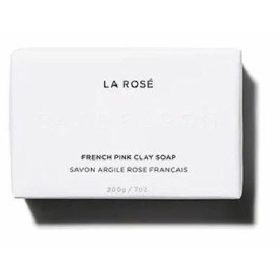 Sade Baron Bar Soap La Rose French Pink Clay For Sensitive Skin