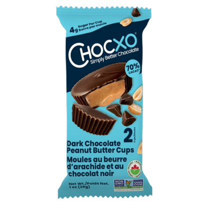 ChocXO Dark Chocolate Peanut Butter Cups