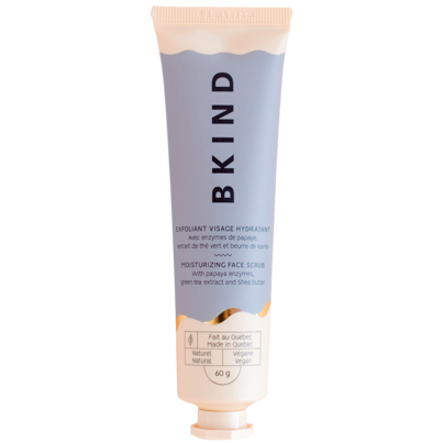 BKIND Moisturizing Facial Scrub With Fruit Enzyme + Green Tea Extract