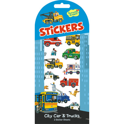 Peaceable Kingdom City Cars And Trucks Stickers