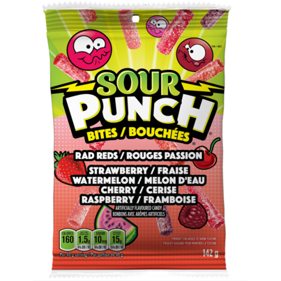 Sour Punch Rad Red Candy