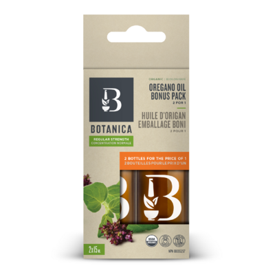 Botanica Regular Strength Oregano Oil Bonus Pack